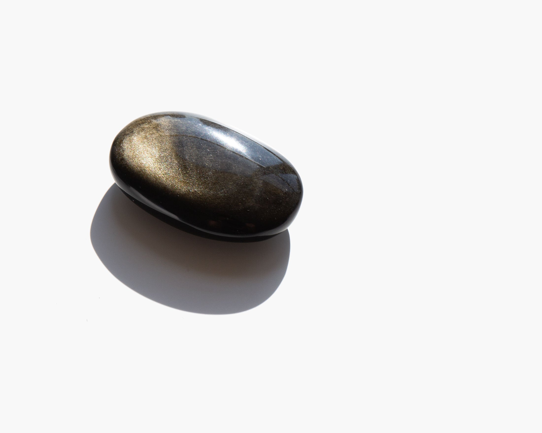 Oval Obsidian Touch Stone