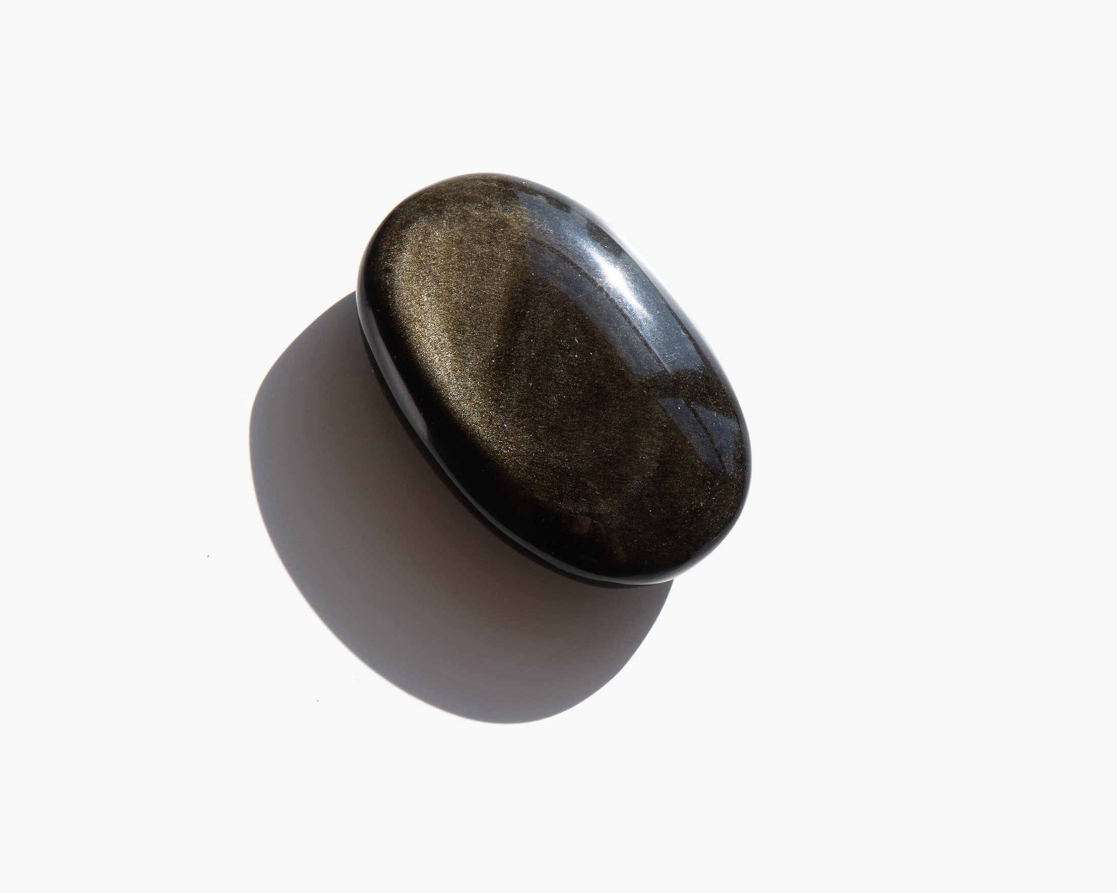 Oval Obsidian Touch Stone