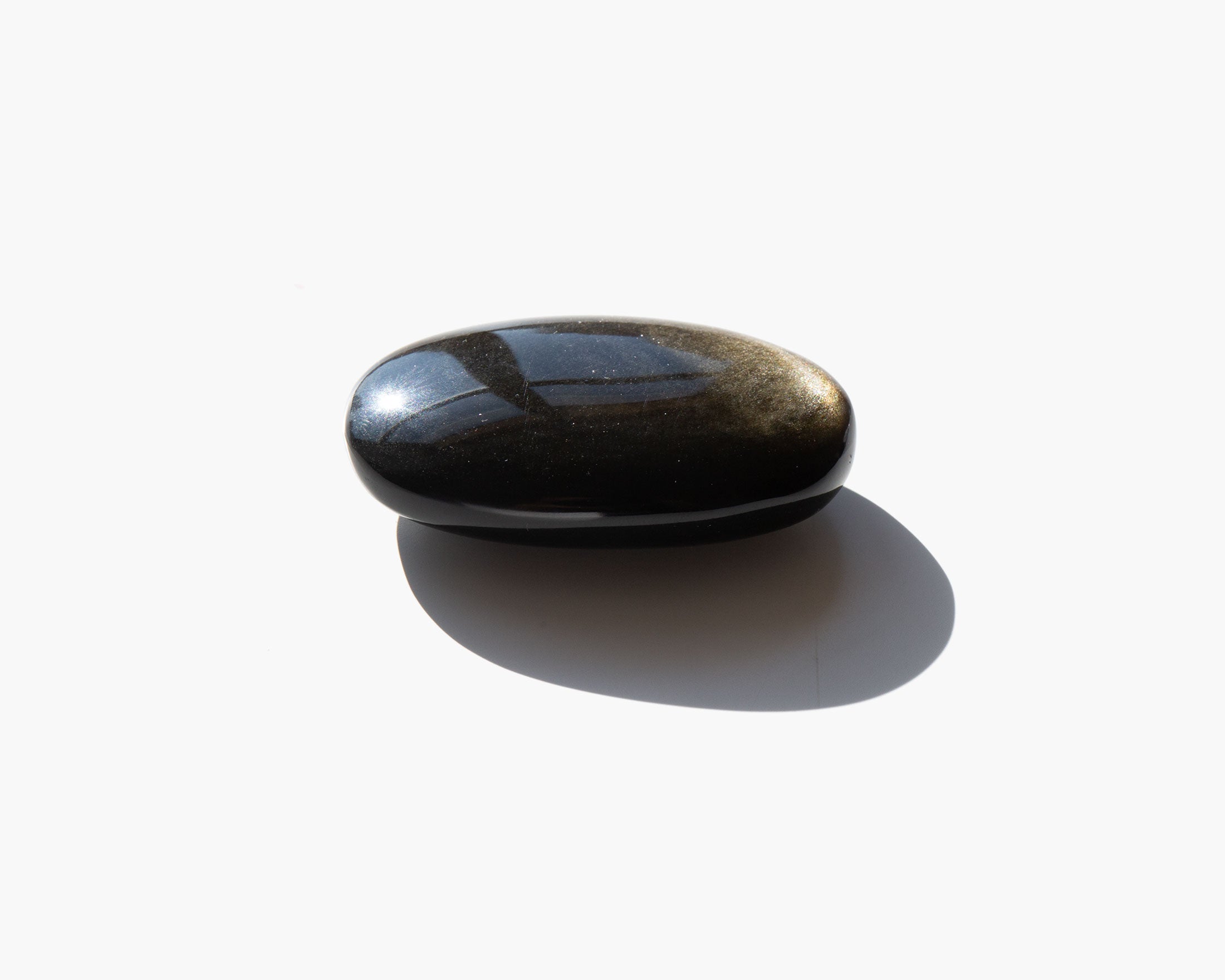 Oval Obsidian Touch Stone