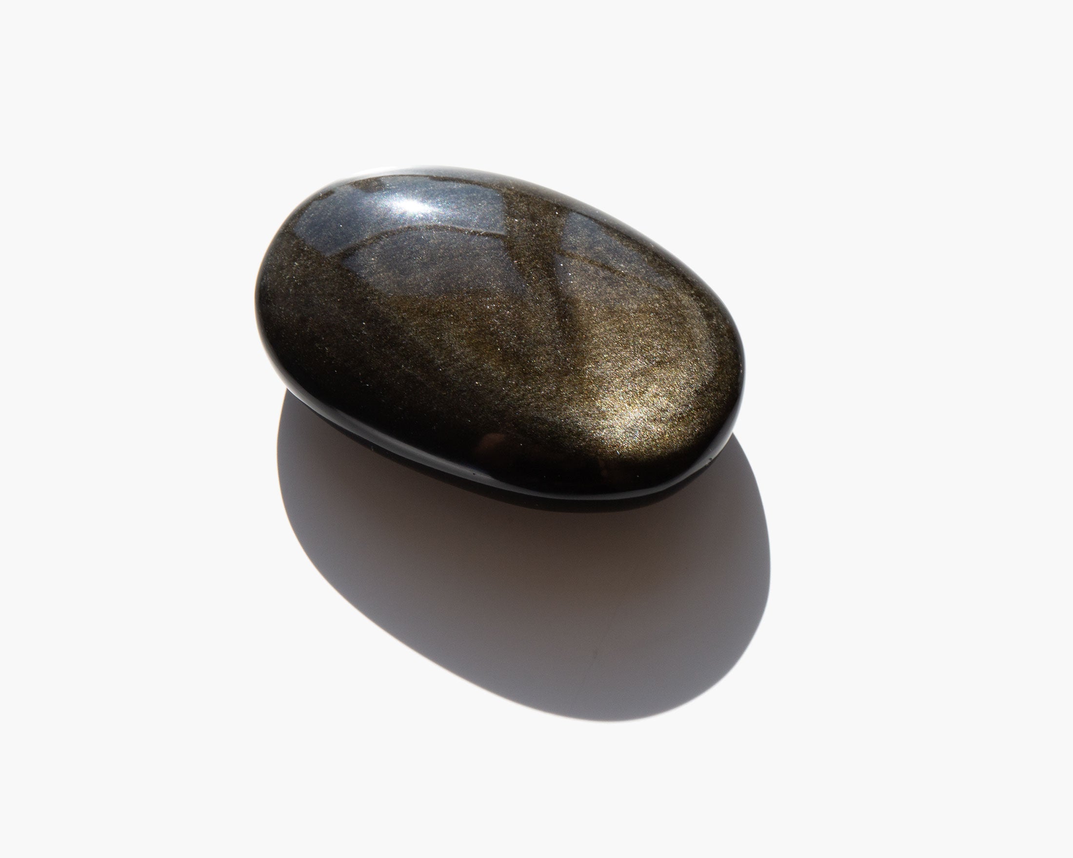 Oval Obsidian Touch Stone