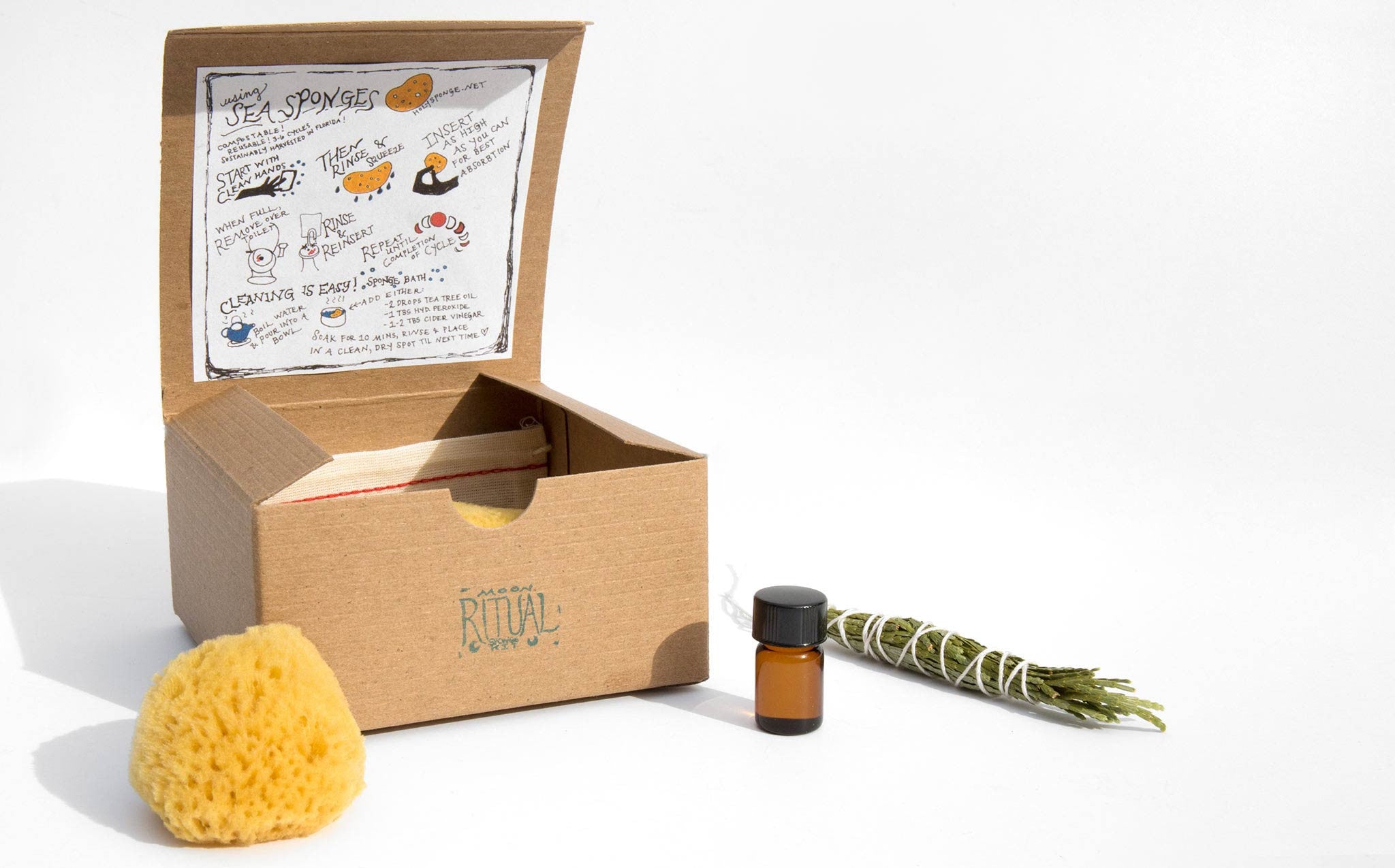 Holy Sponge Ritual Moon Kit