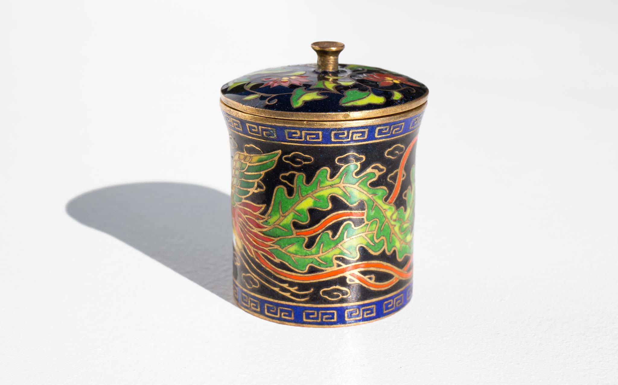 Luck and Fortune Cloisonné Box