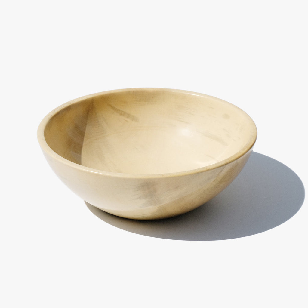 Bruce Perlmutter Hand Lathed Small Round Holly Bowl