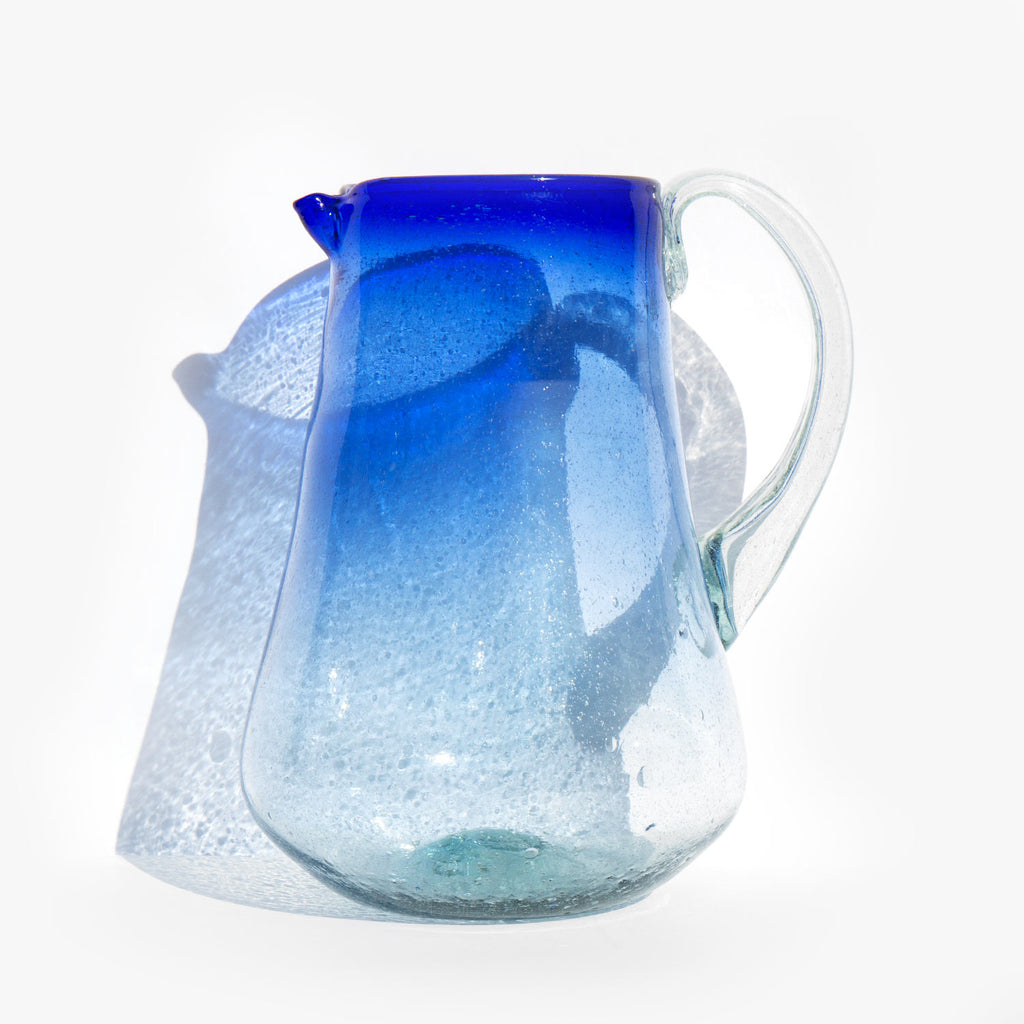 Ombre Cobalt Pitcher