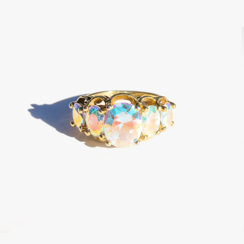 Iridescent Cocktail Ring